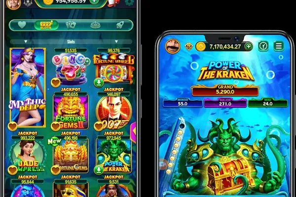 Hình ảnh guồng quay slot machine hiển thị các thuật ngữ RTP và Volatility